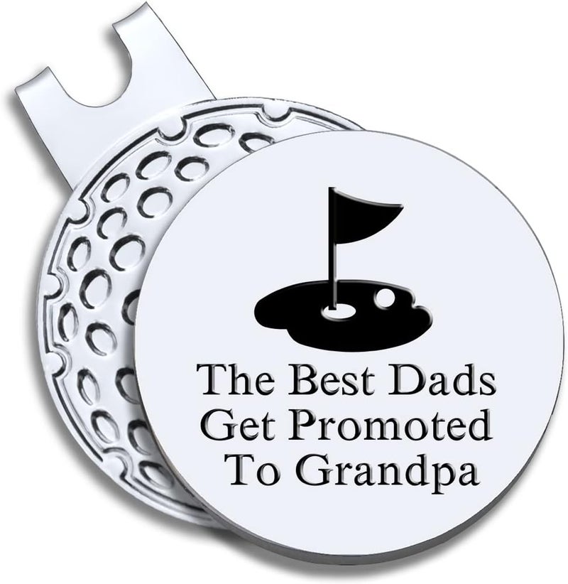 GEYGIE Men Golf Ball Marker with Magnetic Hat Clip, Funny Golf Accessories Gifts for Men, Novelty Birthday Gifts for Male Golfer Fan - Image 1